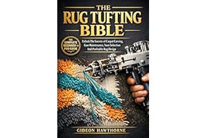 The Rug Tufting Bible : Unlock The Secrets of Carpet Carving, Gun Maintenance,Yarn Selection And Profitable Rug Design
