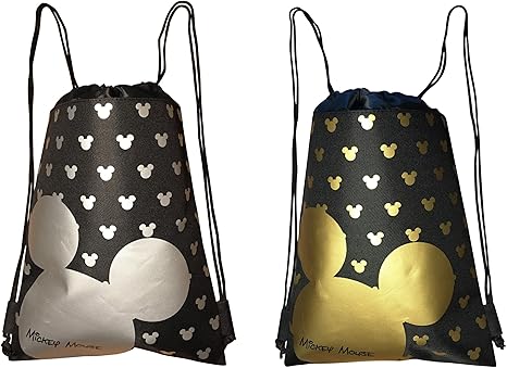 mickey mouse drawstring backpack