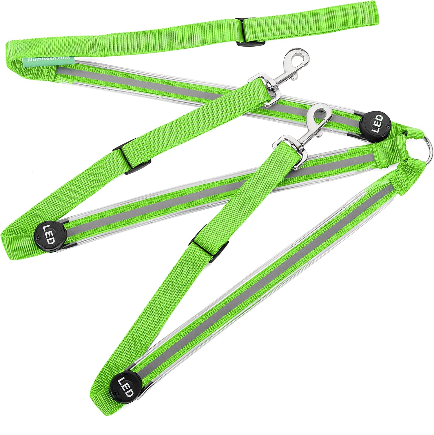 LED Horse Breastplate Collar USB Rechargeable Best High Visibility