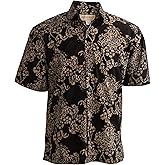 Johari West Damask Dusk Tropical Hawaiian Batik Shirt
