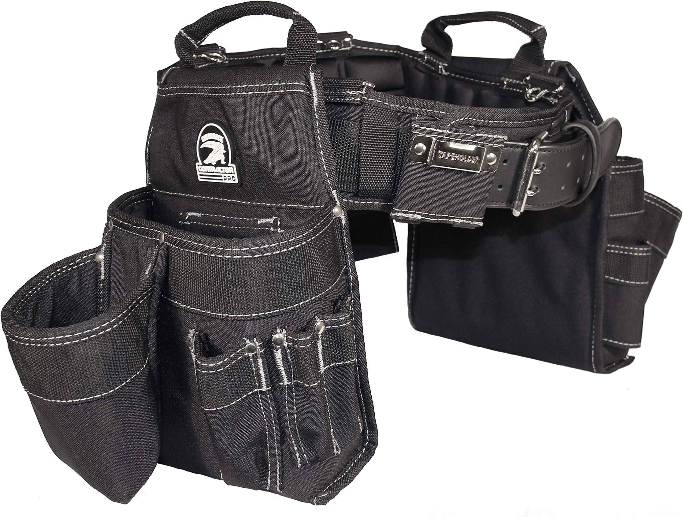 GatorbackProfessional Carpenter's Tool Belt Combo w/Air-Channel Pro Comfort Back Support Belt. (Extra-Large 41-44 Inch Waist)