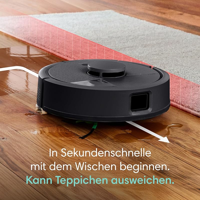 Roomba Mini Saugroboter mit Wischfunktion, AutoEmpty Basis, LiDAR