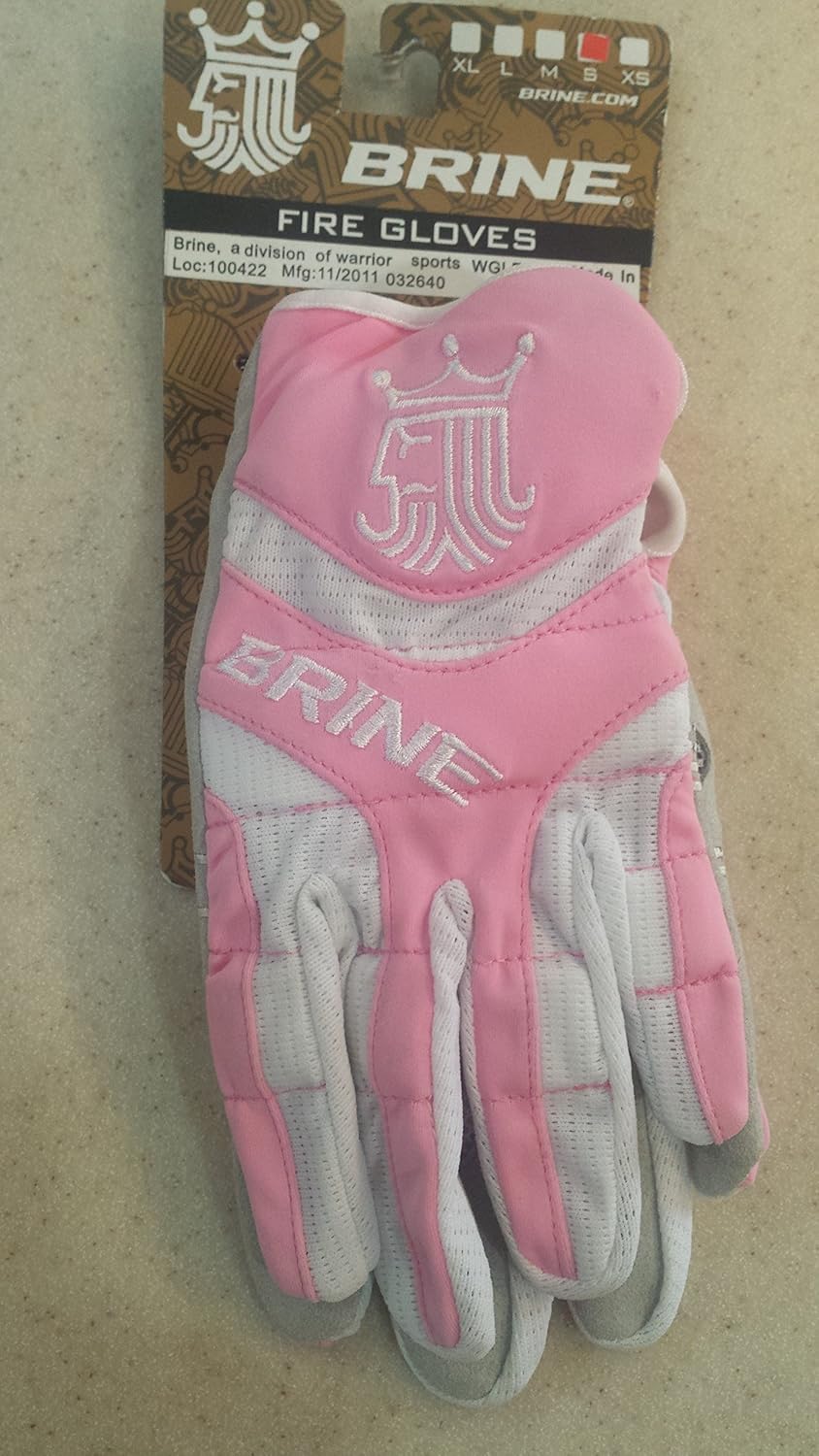 Brine Fire Warm Lacrosse Weather Mesh Gloves : Lacrosse Player Gloves : Sports & Outdoors