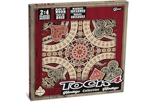 Gladius Tock Heritage 15" Board - Wooden Strategy Board Game with Card-Based Play - Fun Family & Team Challenge - Perfect for