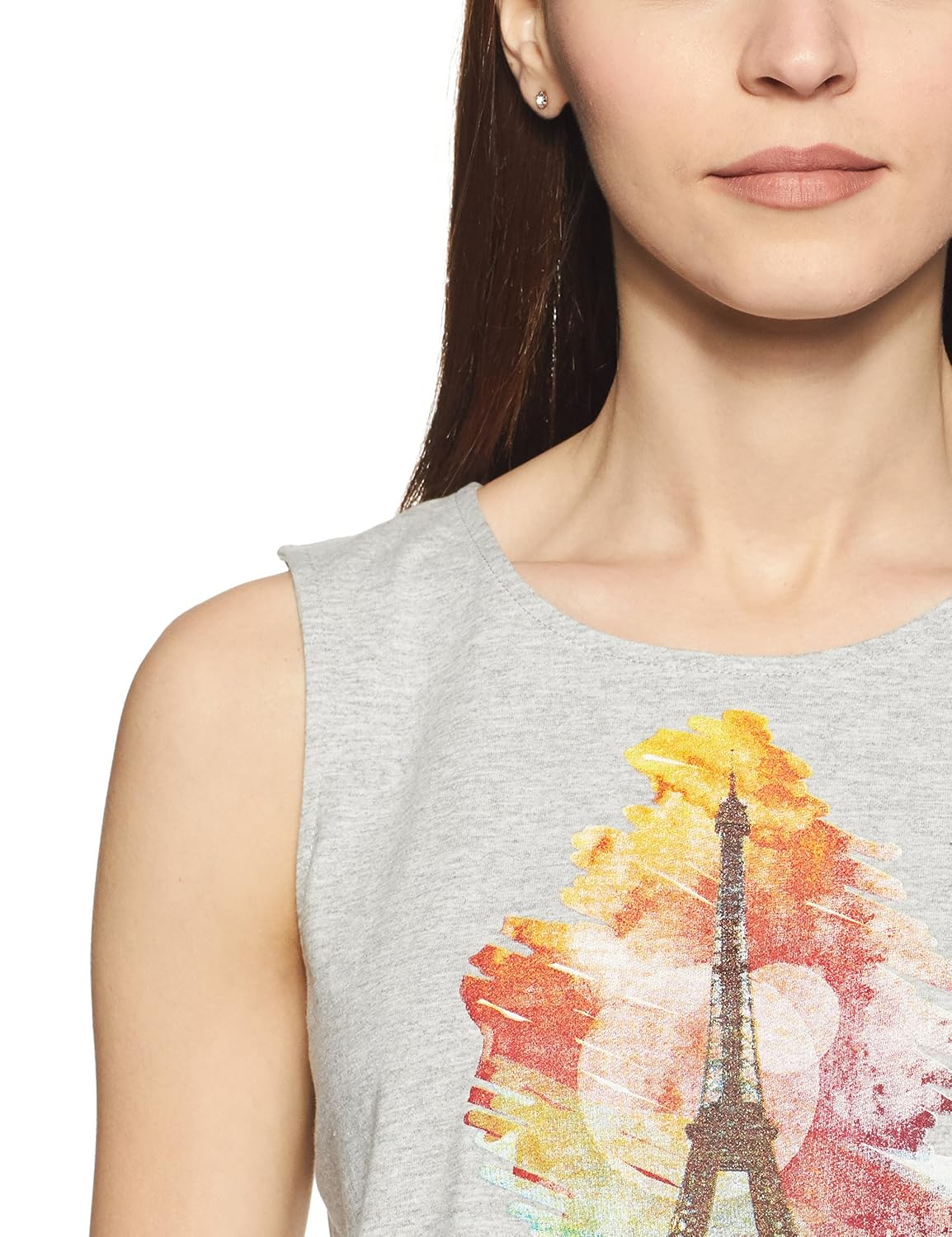 vero moda women's solid t-shirt