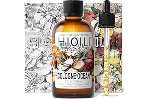 HIQILI Cologne Ocean Fragrance Oil, Sweet Orange & Ocean Scents, for Making Candle, Bath Bombs, Long-Lasting Scents for Home Diffuser - 1 Fl Oz