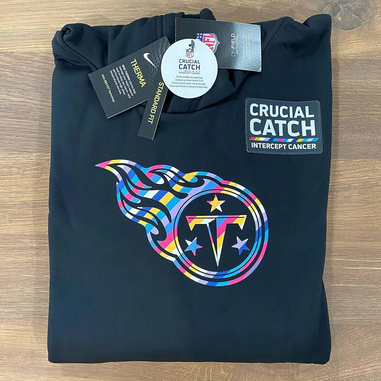 titans crucial catch hoodie