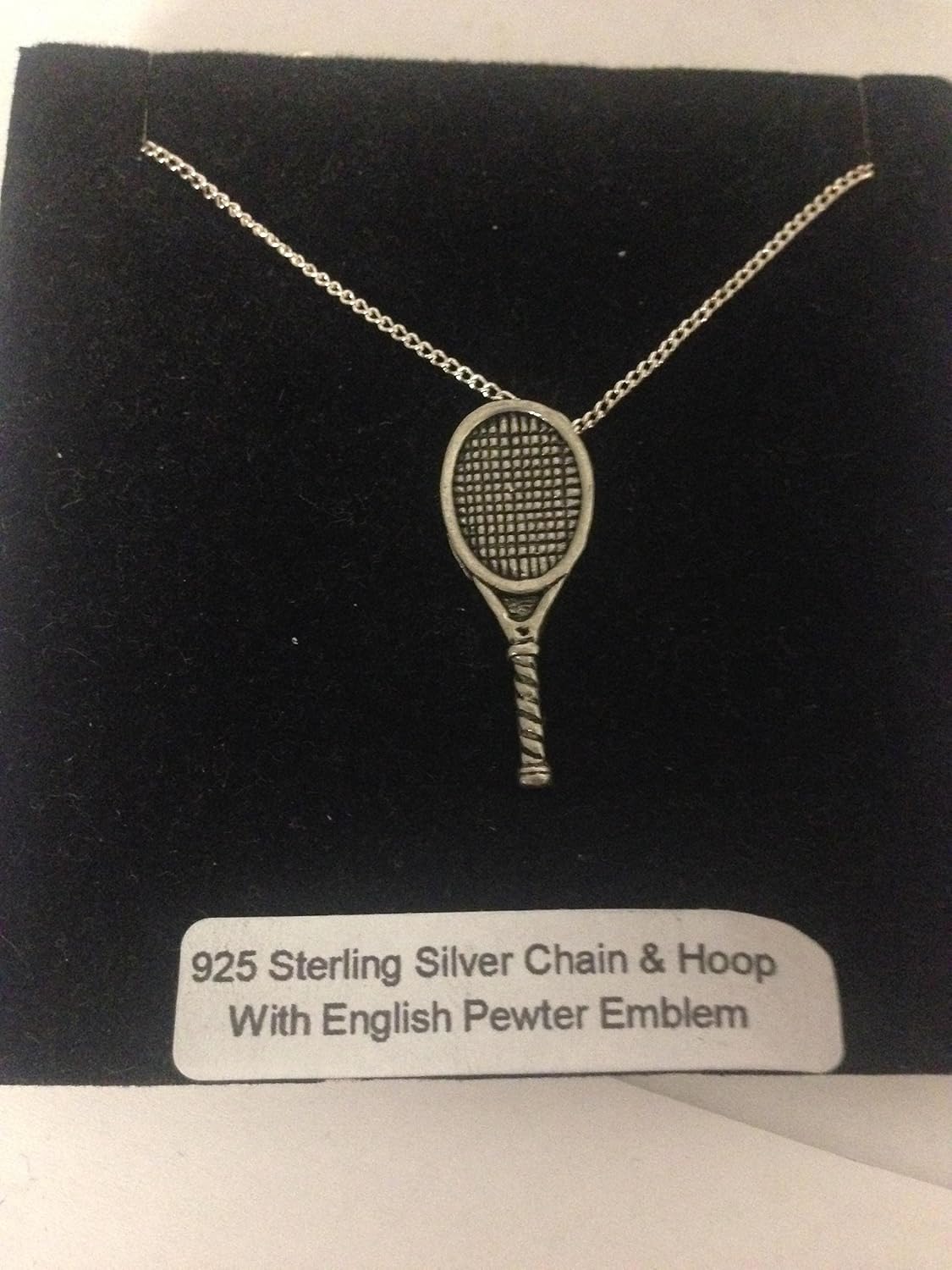 Pendentif Raquette De Tennis De Table En Argent 925 - Bijou Unisexe Sportif - Neuf Avec étiquettes