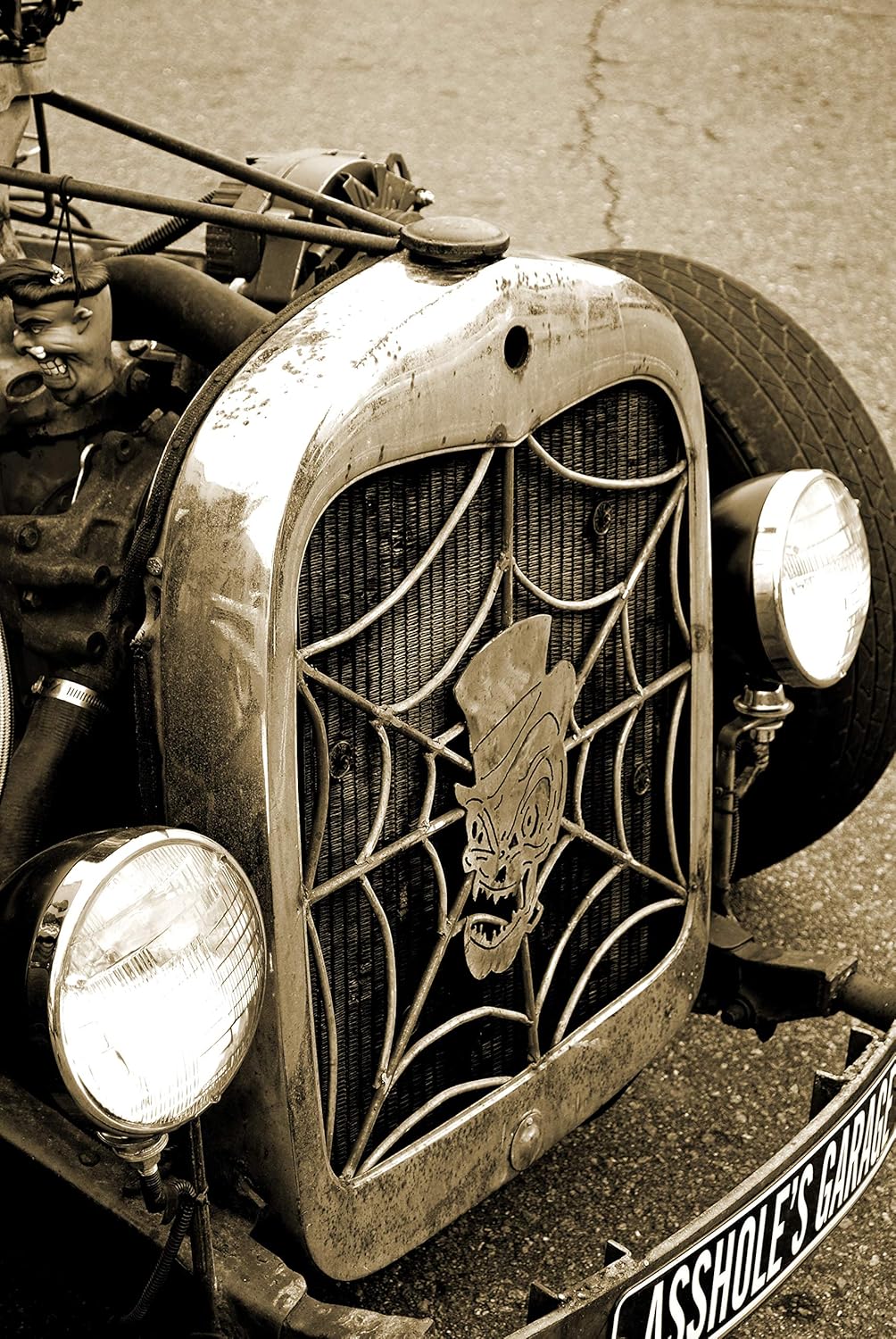 Amazon Com Rat Rod Spider Web Grill Photo 8 1 2 X 11 Photograph Automotive Car Gift Muscle Car Hot Rod Classic Antique Museum Collection Wall Art Home Office Garage Shop Bar Restaurant Man 1931 ford model a rat rod on Amazon Com Rat Rod Spider Web Grill Photo 8 1 2 X 11 Photograph Automotive Car Gift Muscle Car Hot Rod Classic Antique Museum Collection Wall Art Home Office Garage Shop Bar Restaurant Man