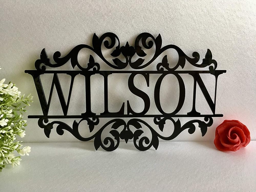 Personalized Wall Name Signs at Jeffery Nowlin blog