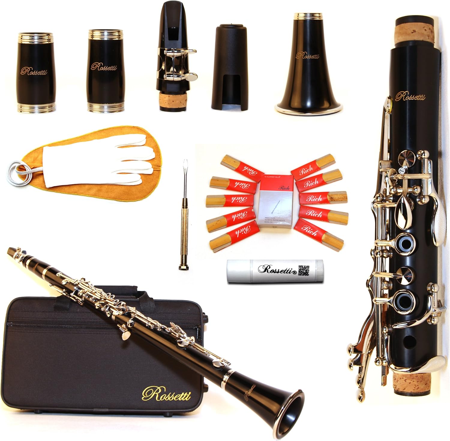 Rossetti Intermediate Soprano Bb Black, ROS1149 Amazon.co.uk