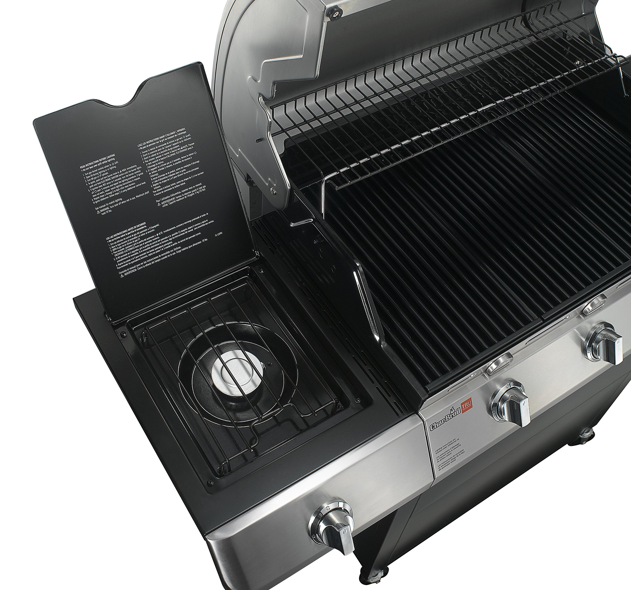 CharBroil Performance TRU Infrared 480 3Burner Gas Grill with Side
