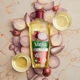 Vatika Naturals Red Onion Hair Oil 200ml Anti Hair Fall Rosemary Olive Growth view 7