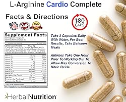L-Arginine Cardio Complete, Nitric Oxide