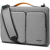 tomtoc 360 Protective Laptop Shoulder Bag for 16-inch MacBook Pro M4/M3/M2/M1 Pro/Max A3403 A3186 A2991 A2485 2024-2019, Water-Resistant Sleeve for Dell XPS 15 Surface Book 3 The New Razer Blade 16