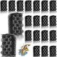 Maxcheck 20 Pcs Foam Filters Pads Compatible with Fluval 304/305/ 306/404/ 405/406 Foam Filter Media Replacements Sponges for Aquarium Canister Accessories