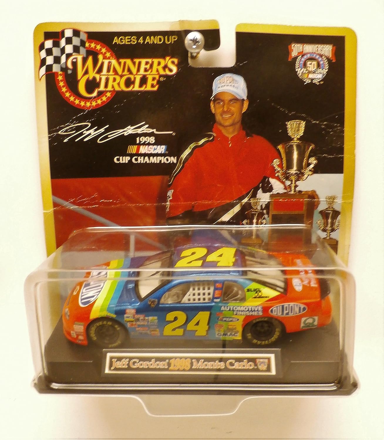 winners circle jeff gordon