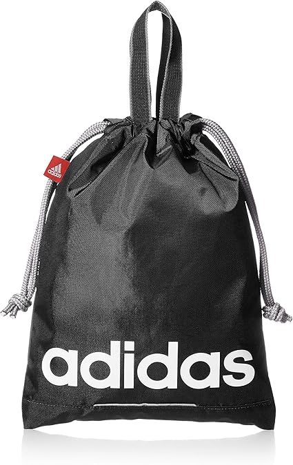 Amazon アディダス シューズケース 上履き入れ ブラック Adidas アディダス レッスンバッグ