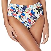 Panache Womens Anya Riva Print Mid-Rise Bikini Bottom