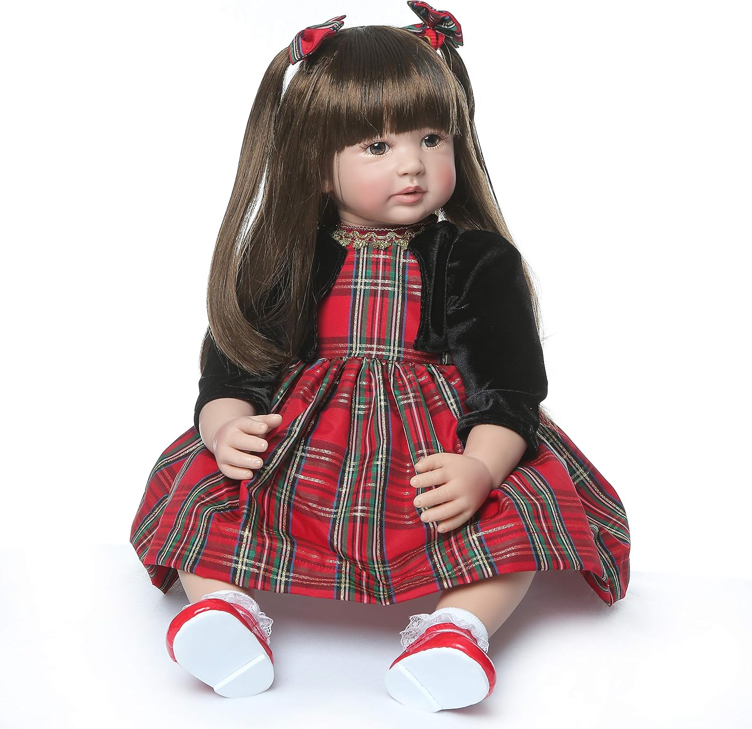 ZIYIUI Realistic Reborn Baby Dolls 24 Inch 60 Cm That Baby Looks Real Doll Soft Silicone Vinyl Reborn Girl Toddler Birthday Gift Toys - Image 3
