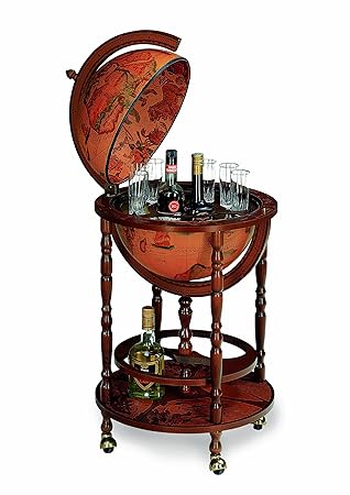 Zoffoli Art 31 Bar Globe Drinks Cabinet Certificate Authenticity