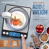 PORTENTUM Digital Kitchen Scale 500g/0.01g Stainless Steel view 5