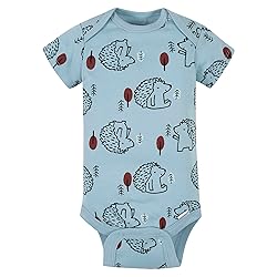 Gerber Baby Boys' 5-Pack Variety Onesies Bodysuits