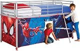 Spider-Man Midsleeper Bed Tent by HelloHome, Red, 80x190x90 cm view 7
