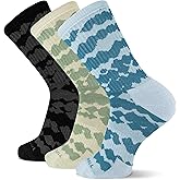 Merrell Unisex Adult Wool Hiking Crew Socks (3-Pack)