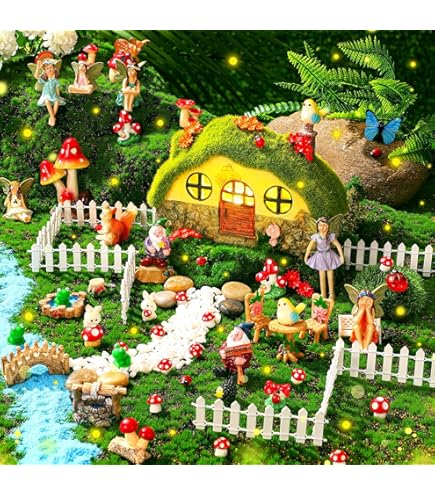 Amazon.com : SuperMoss (50362) Fairy Garden Kit | Miniature Moss