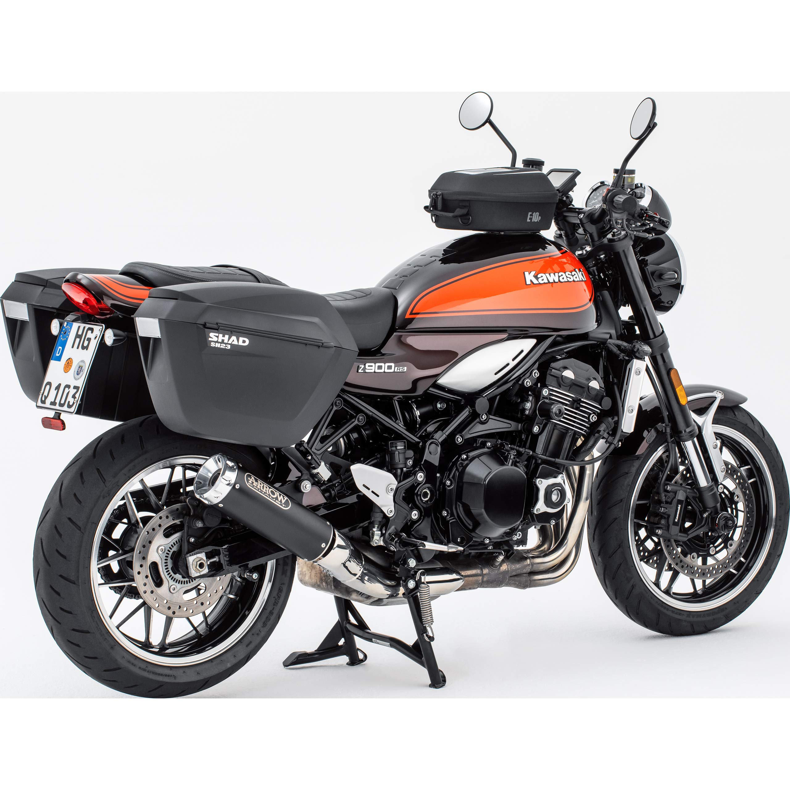 Shad Motorcycle Panniers. SH23 Black. D0B23100 - Motorbike Side Luggage (Set of 2)