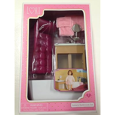 Mini Doll Luxury Bathroom Set by Our Generation Kuwait Ubuy