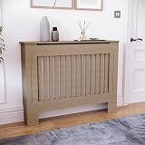 Vida Designs Chelsea Radiator Cover Unfinished Medium MDF H82xW112xD19cm view 1