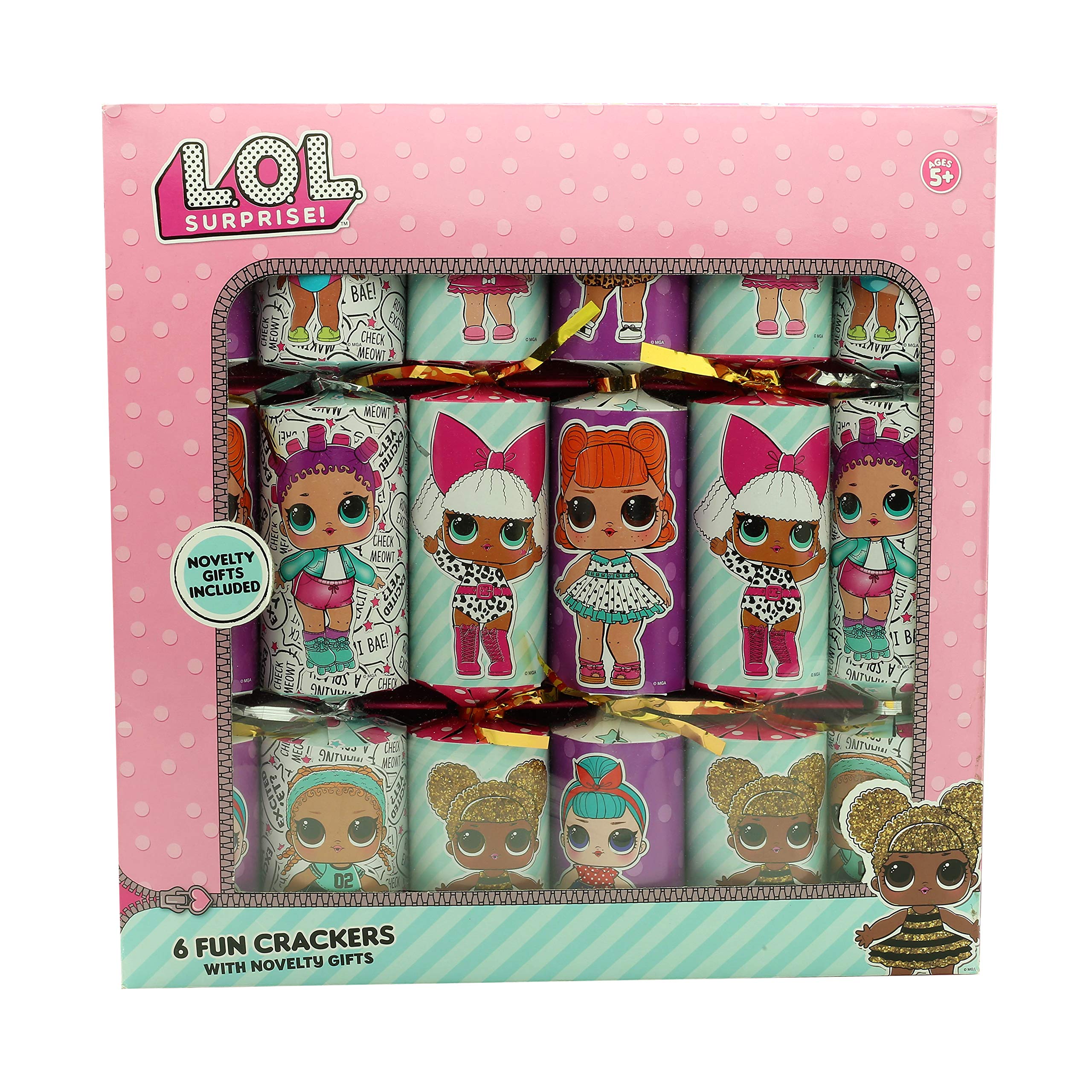 L.O.L. Surprise! 420-016 Crackers, for 3 YEARS AND UP, Multi