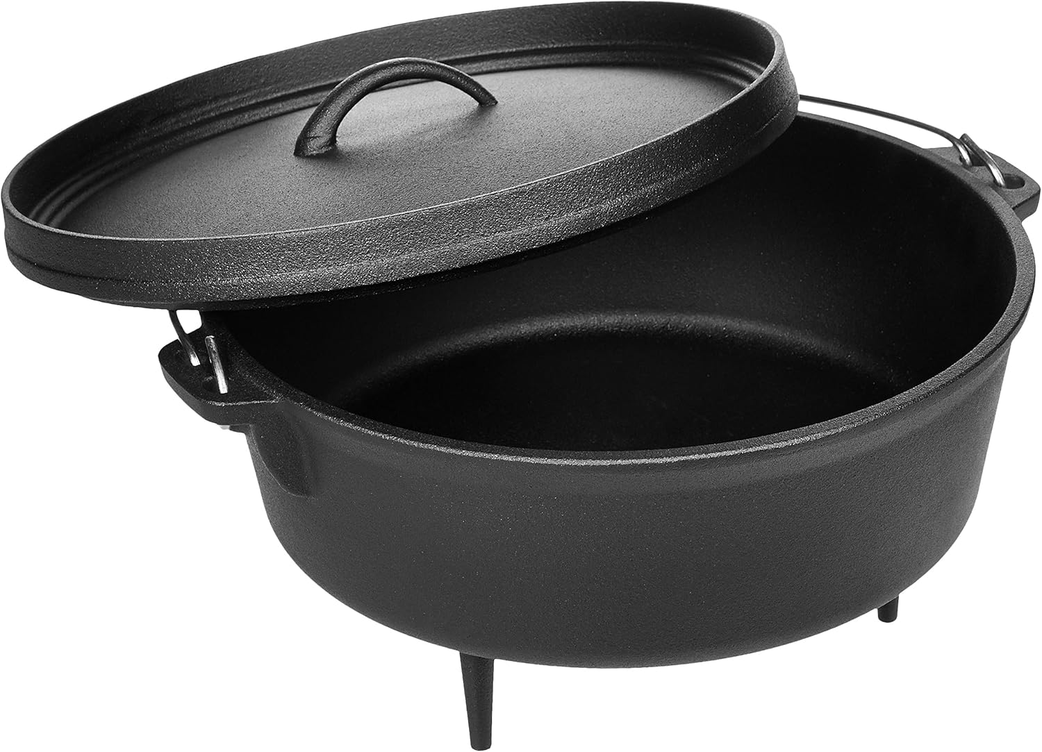 Camping Cooking Supplies Outback 16 Quart Cast Iron Dutch Camp Oven