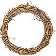 Darice GPV10 Grapevine Wreath, 10-Inch