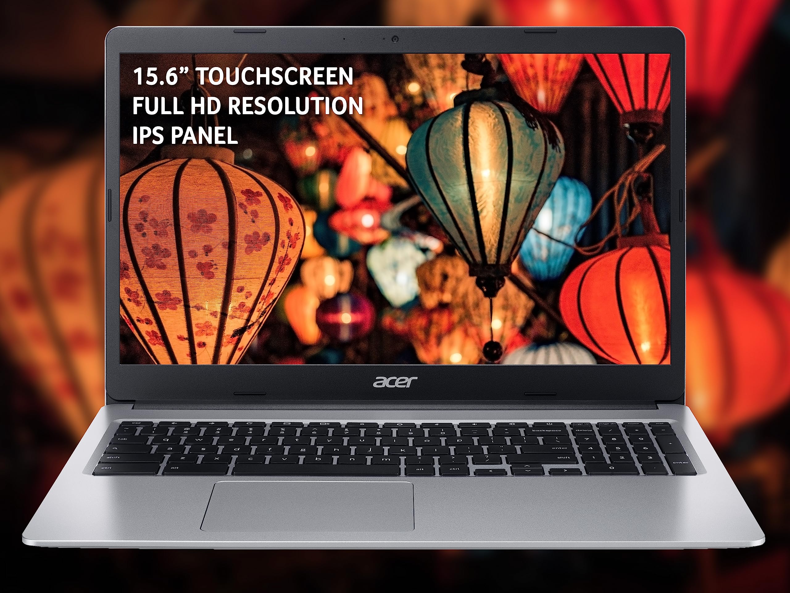 Acer Chromebook 315 CB315-3HT - (Intel Pentium N5000, 4GB, 64GB eMMC, 15.6 Inch Full HD Touchscreen Display, Google Chrome OS, Silver)