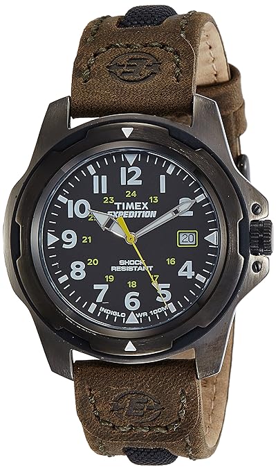 Timex Expedition Analog Black Dial Unisex Watch - T49271