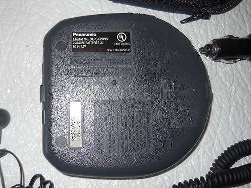 Panasonic SL-SX289V Jogger Model Portable CD Player in Dubai - UAE