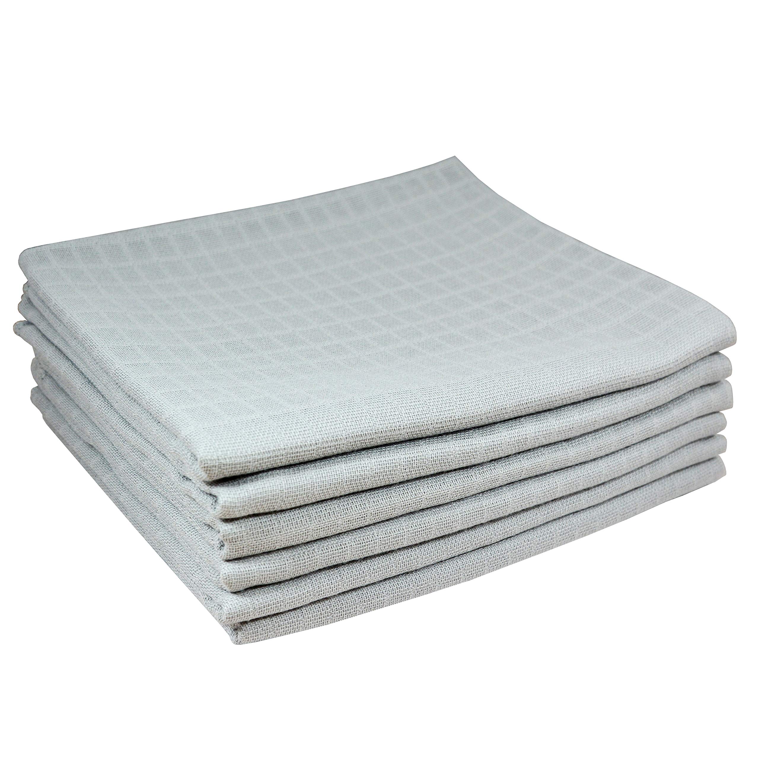 MMC pack of 6 muslin diapers | burp cloths 100% cotton cloth diapers & muslin cloths for babies | OEKO-TEX certified, 80x70 cm (6 grey)