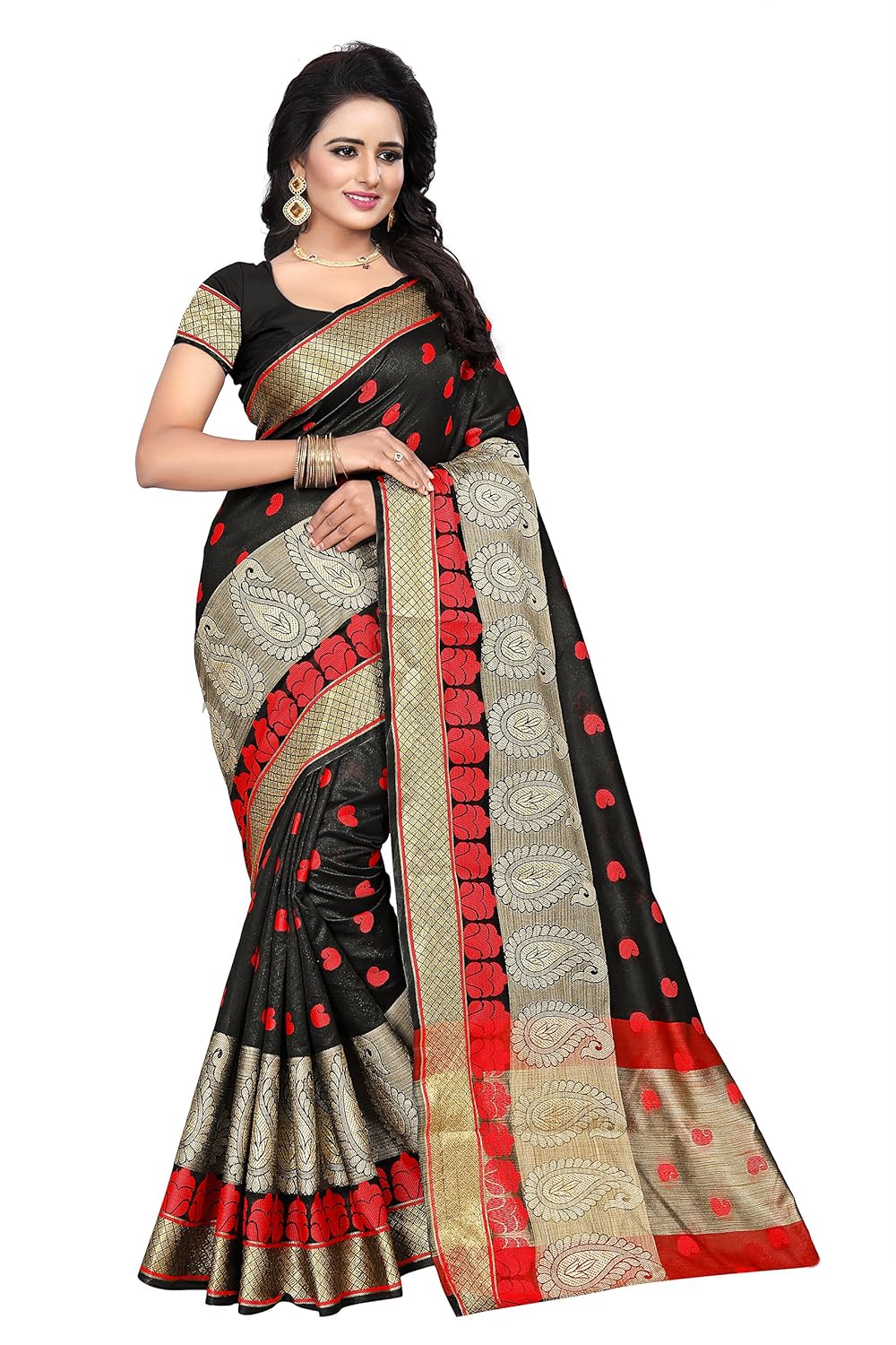ecolors fab women's cotton silk saree (ec_500_series_2017_sarees)