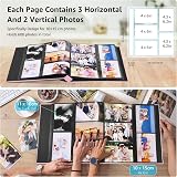 DazSpirit 6x4 Inch Photo Album 600 Pockets Linen Cover 10x15cm view 5
