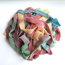Fruit Sours Gummy Candy Belts