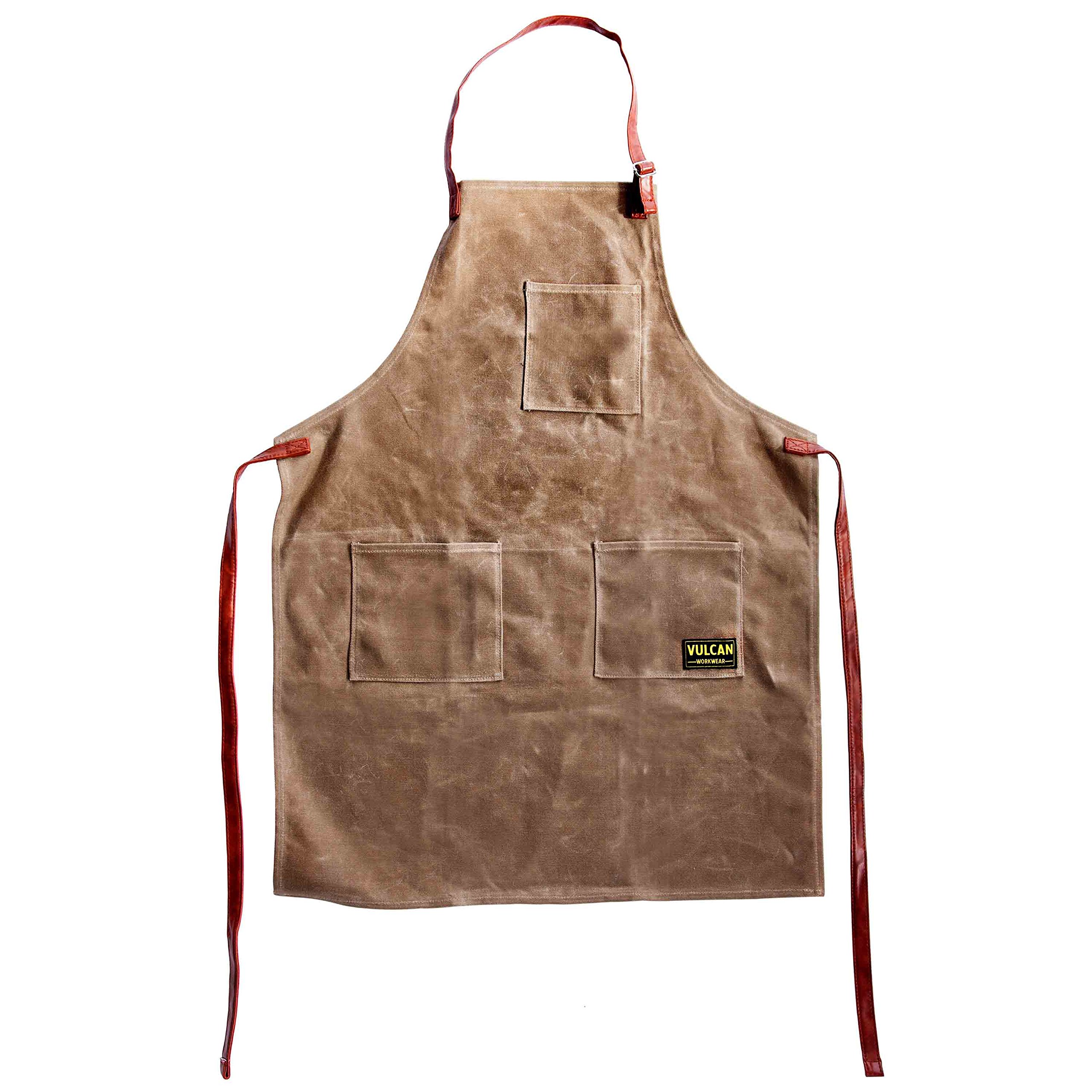 Vulcan Workwear Utility Apron MultiUse Shop Apron with Pockets