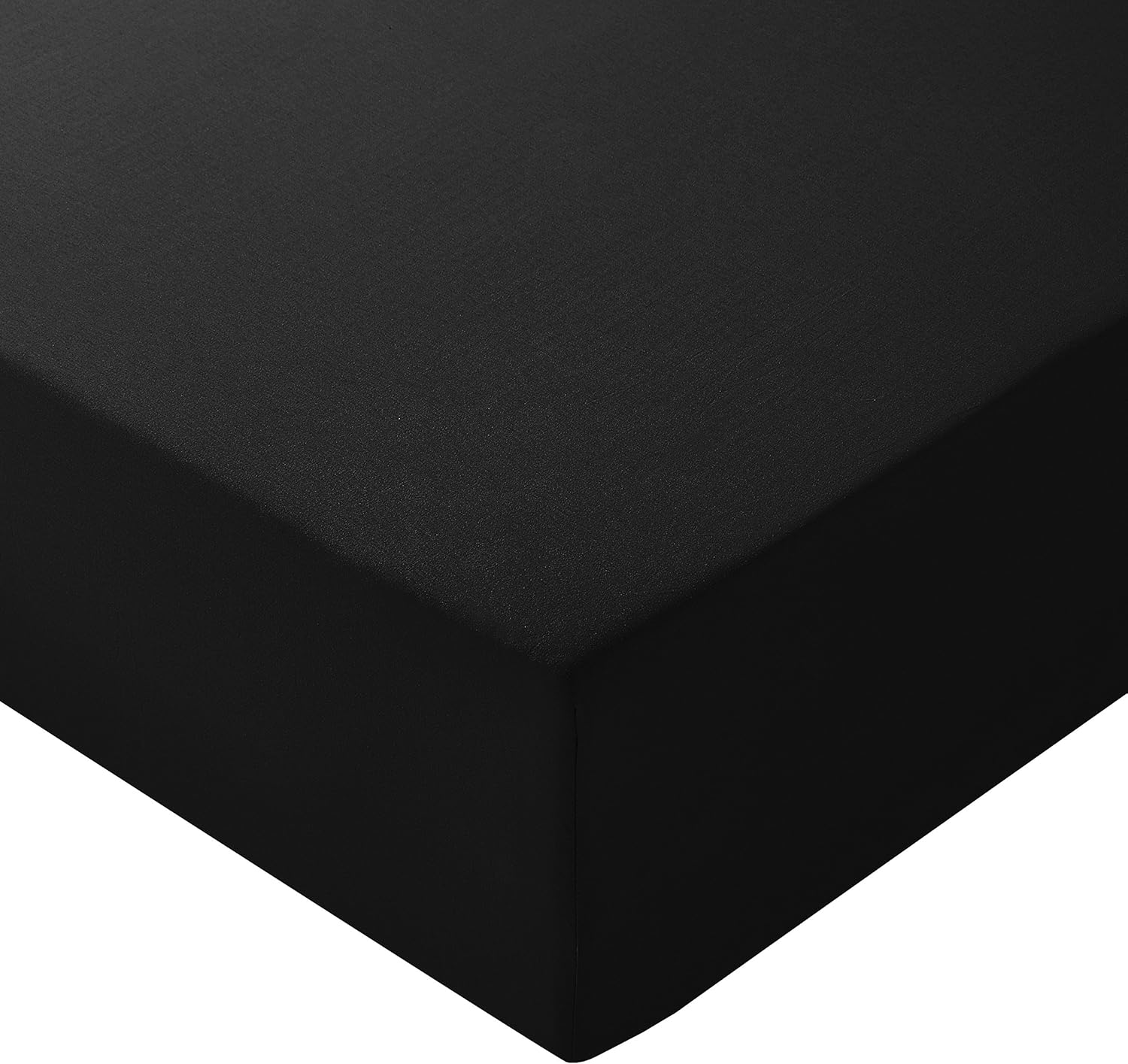 AmazonBasics FTD, Sábanas Ajustables, 200 x 200 x 30 cm, Negro: Amazon.es: Hogar