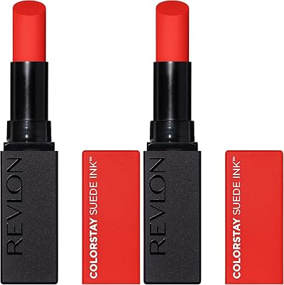 Revlon ColorStay Suede Ink Lipstick Feed The Flame Pack of 2