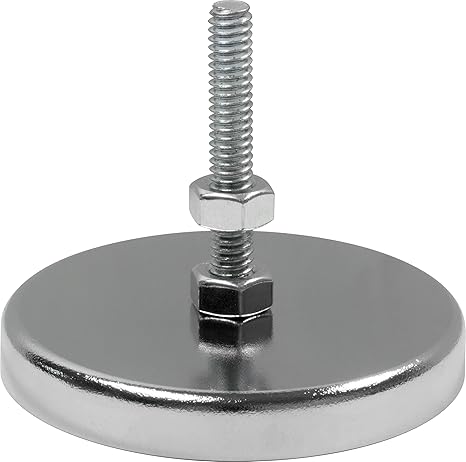 Amazon Mag Mate Mx5000b メッキカップマグネット 1 4 ボルト付き 4 90インチ 95ポンド Diy 工具 ガーデン