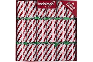Robin Reed 12 x 10 Handmade English Christmas Party Favors Candy Cane