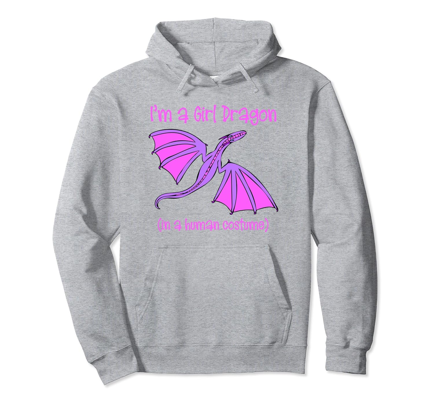 Girl Dragon Hoodie I'm a Girl Dragon in a Human Costume- TPT