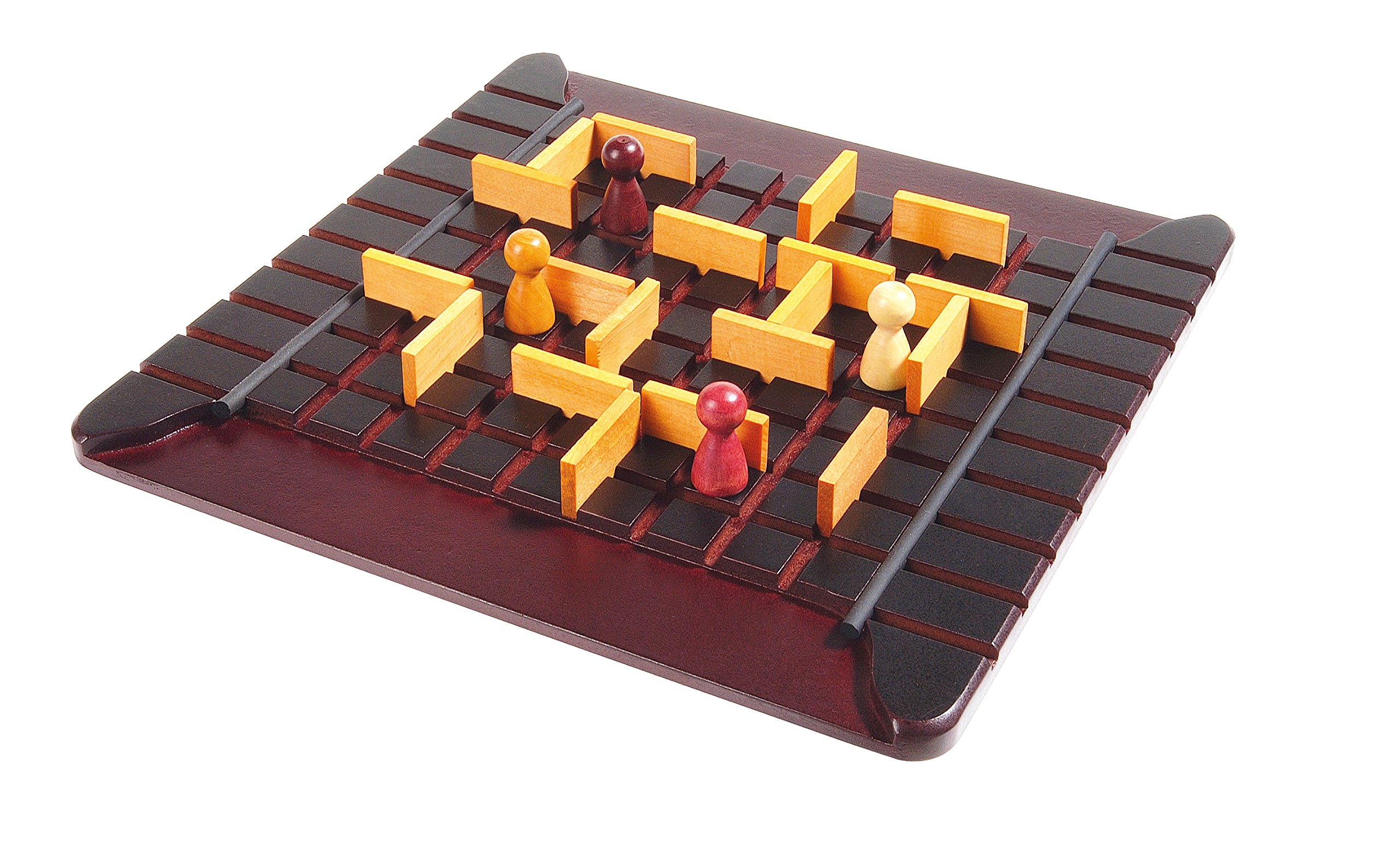 Quoridor - Over 1 Million Sold! Mensa Select Winner | Wooden Abstract Strategy Game for Adults and Families | Ages 8+ | 2 to 4 Players | 1 Minute to Learn, 15 Minutes to Play